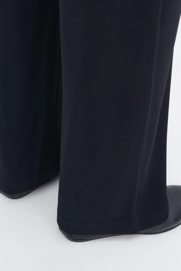 Women Fluid Jersey Trousers Black Filippa K Trousers