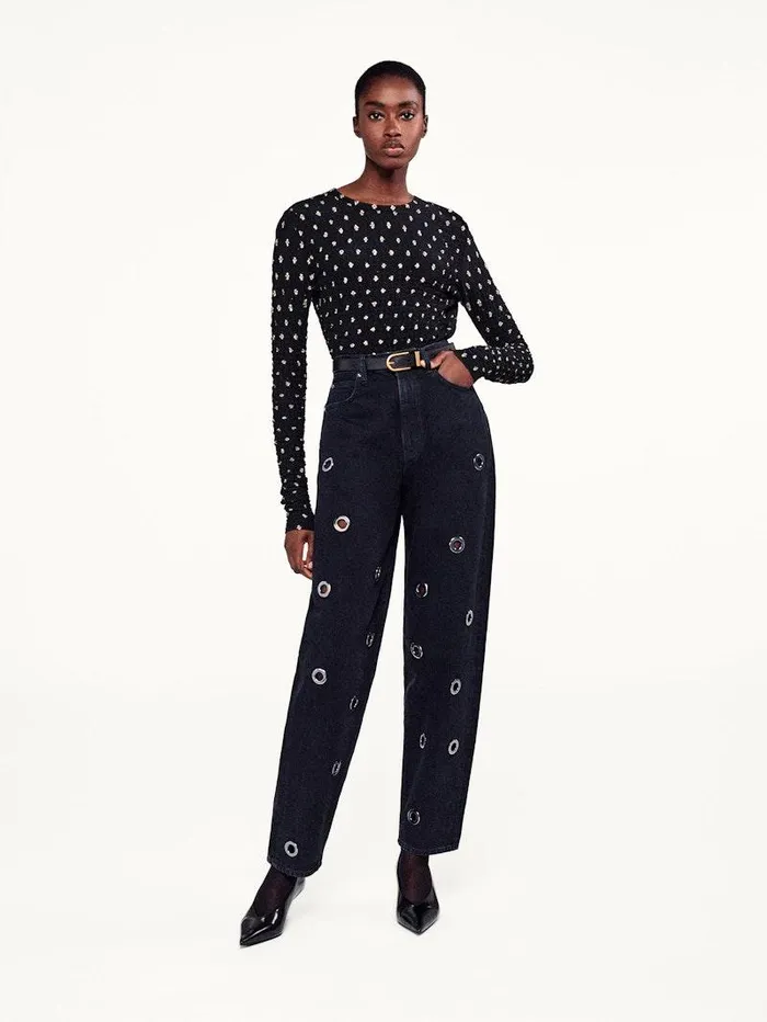 Women FRAME Denim Collections The Narrow Grommet Women FRAME Denim Collections The Narrow Grommet