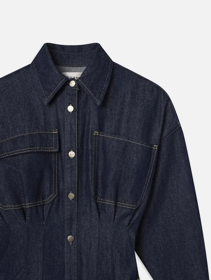 Women FRAME Denim Collections The Nipped Dress