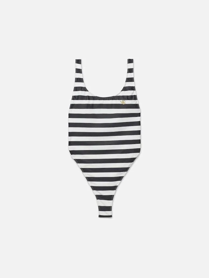 Women FRAME FRAME X Ritz Paris Ritz Stripe Swimsuit