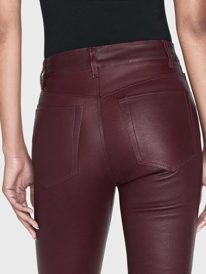Women FRAME Leather and Suede Leather Le Crop Mini Boot Women FRAME Leather and Suede Leather Le Crop Mini Boot
