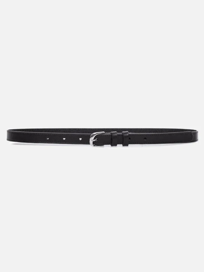 Women FRAME The Alpine Edit Petit Twist Buckle Belt