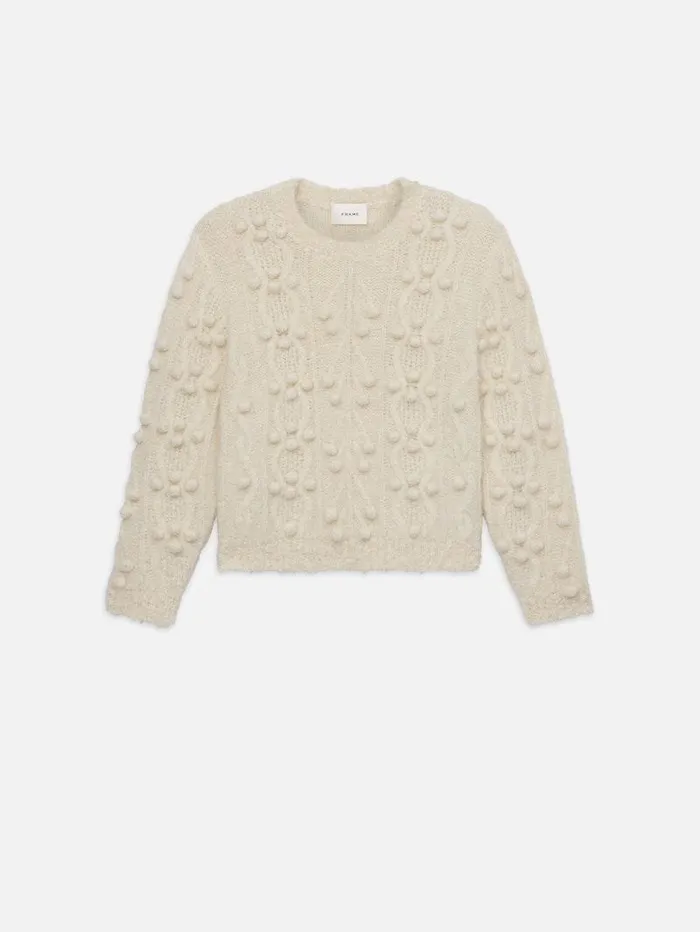 Women FRAME The Alpine Edit Popcorn Pullover