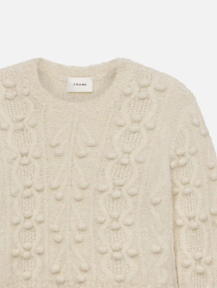 Women FRAME The Alpine Edit Popcorn Pullover Women FRAME The Alpine Edit Popcorn Pullover