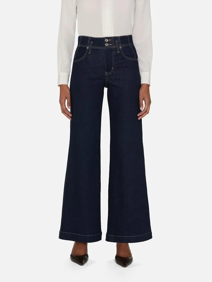 Women FRAME Wide Leg The Seamed Wide Trouser Women FRAME Wide Leg The Seamed Wide Trouser