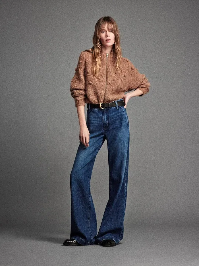 Women FRAME Wide Leg The Tailored Denim Trouser Women FRAME Wide Leg The Tailored Denim Trouser