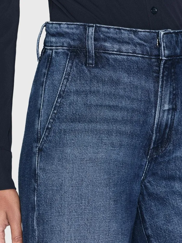 Women FRAME Wide Leg The Tailored Denim Trouser Women FRAME Wide Leg The Tailored Denim Trouser