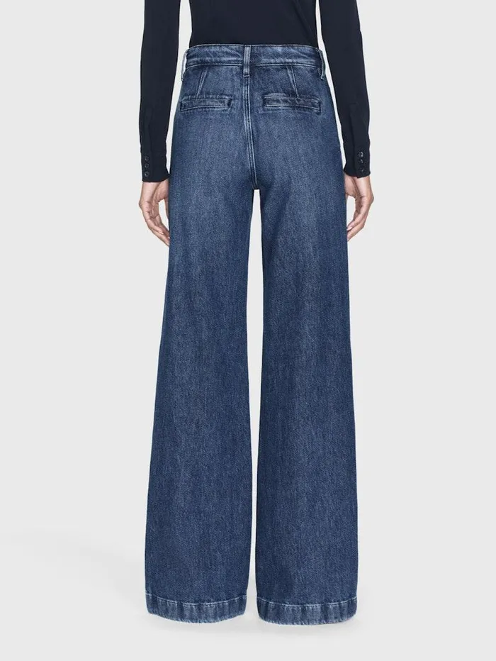 Women FRAME Wide Leg The Tailored Denim Trouser Women FRAME Wide Leg The Tailored Denim Trouser