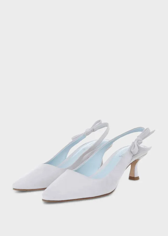 Women Heels Hobbs Julia Slingback Pale Blue