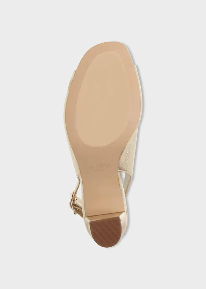 Women Heels Hobbs Kali Sandal Gold