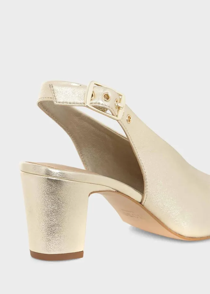 Women Heels Hobbs Kali Sandal Gold