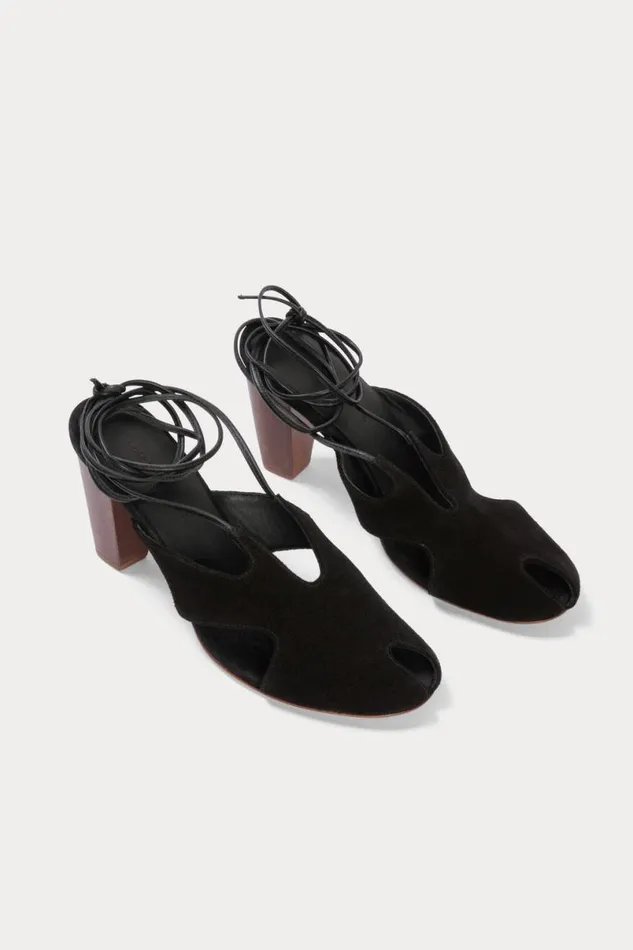 Women Heels Rachel Comey Isan Peep Toe Black Women Heels Rachel Comey Isan Peep Toe Black