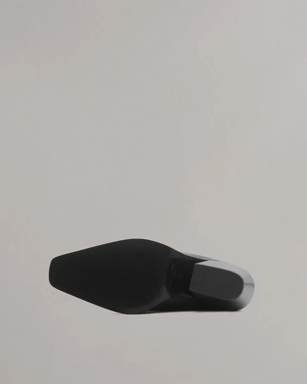 Women Heels Rag and Bone Joni Leather Mule Black