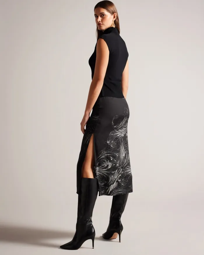 Women HEWIET 8211 Sleeveless Mockable Dress Black Ted Baker Dresses