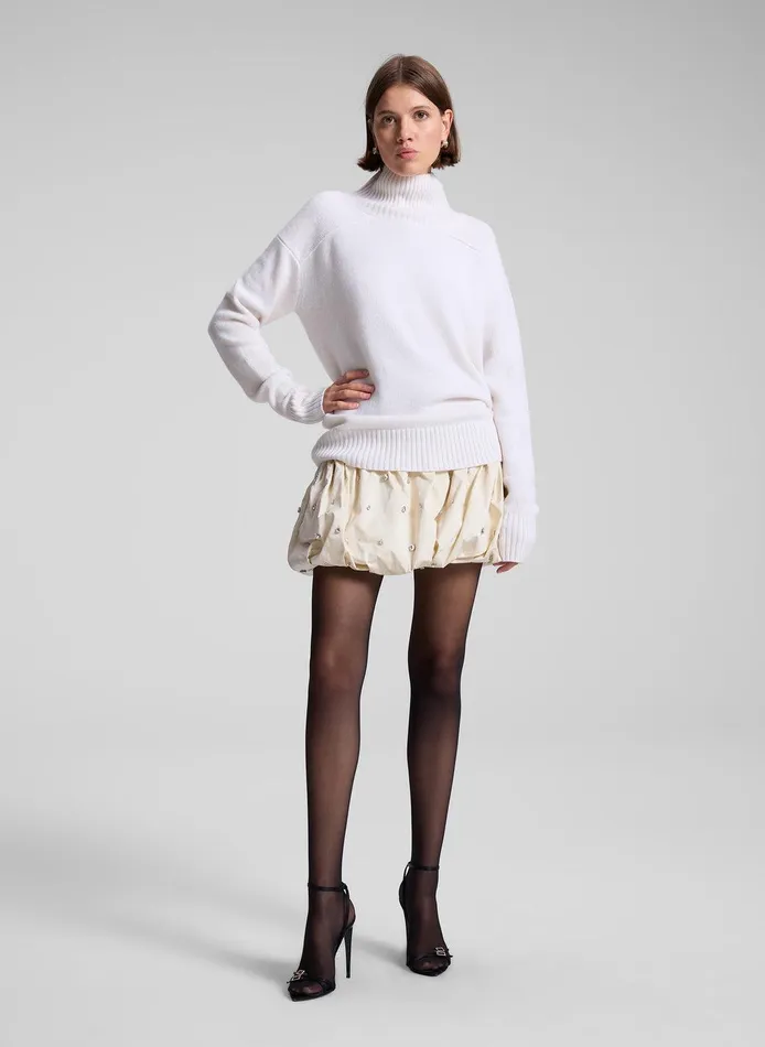 Women Holly Embellished Convertible Skirt Cream ALC Skirts