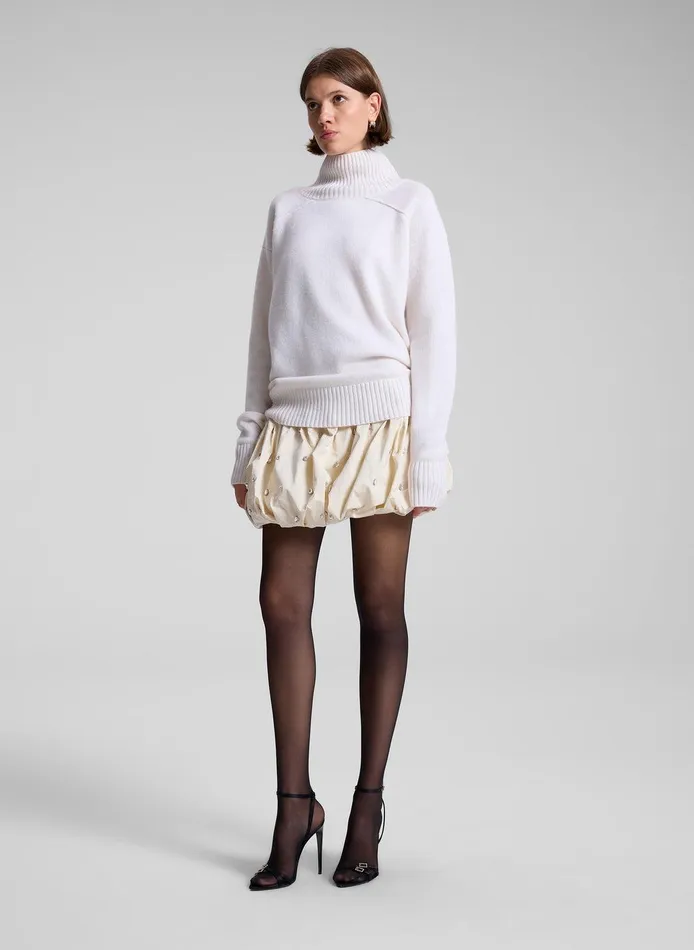 Women Holly Embellished Convertible Skirt Cream ALC Skirts