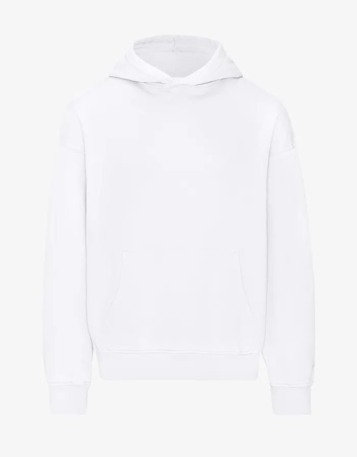 Women Hoodies Colorfulstandard Organic Oversized Hood 8211 Optical White