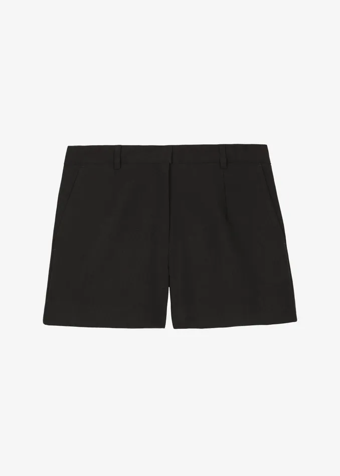 Women Ilona Hot Pants 8211 Black The Frankie Shop Bottoms