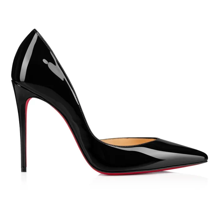 Women Iriza 100 Mm Pumps 8211 Patent Calf Leather 8211 Black Christian Louboutin Pumps