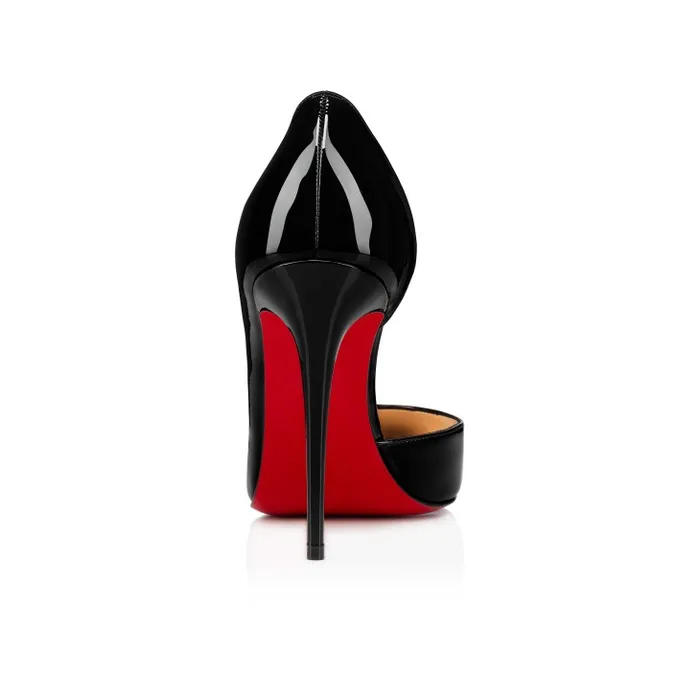 Women Iriza 100 Mm Pumps 8211 Patent Calf Leather 8211 Black Christian Louboutin Pumps