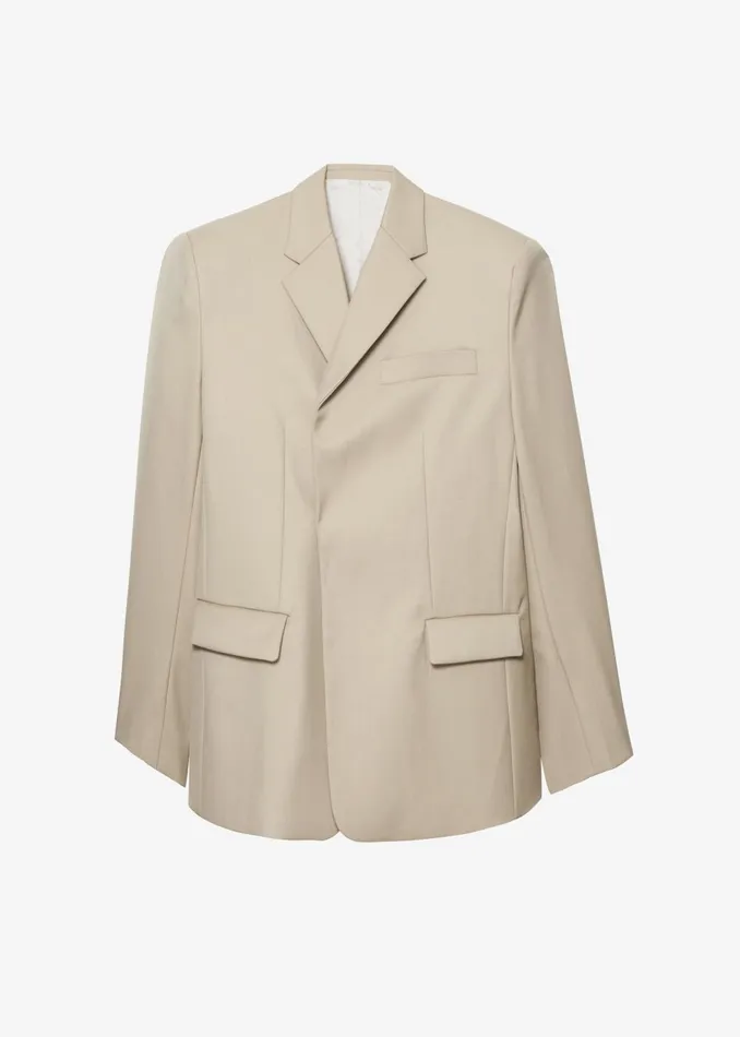 Women Iva Blazer 8211 Beige The Frankie Shop Outerwear