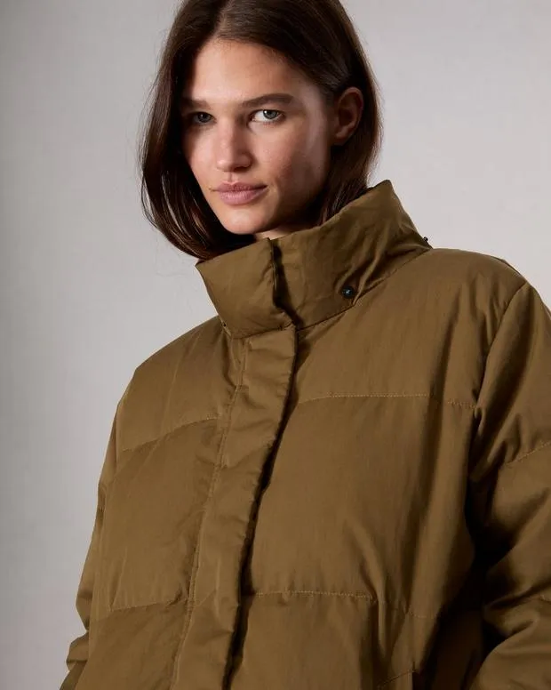 Women Jackets and Coats Rag and Bone Lenny Down Jacket Army Green