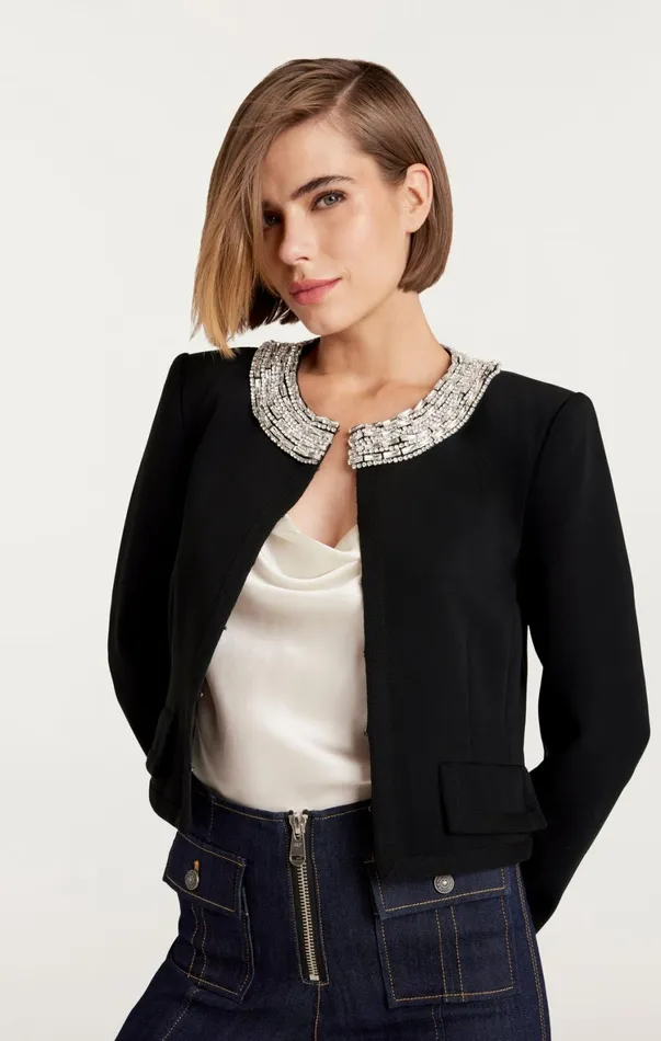 Women Jackets Cinq Sept Bobby Jacket Black