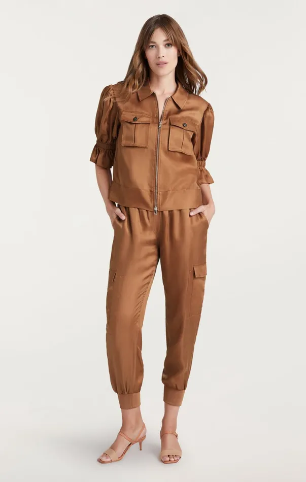 Women Jackets Cinq Sept Holly Jacket Cocoa