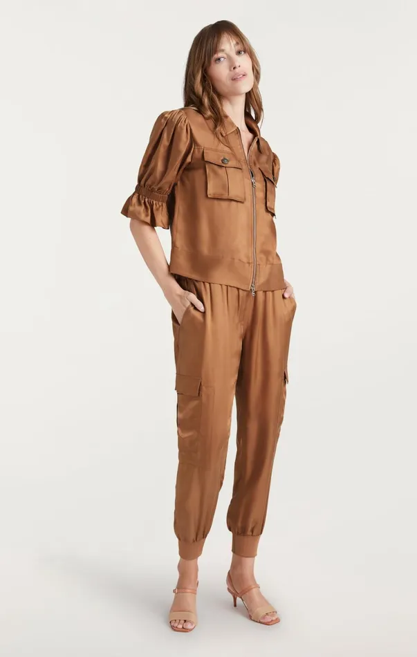 Women Jackets Cinq Sept Holly Jacket Cocoa