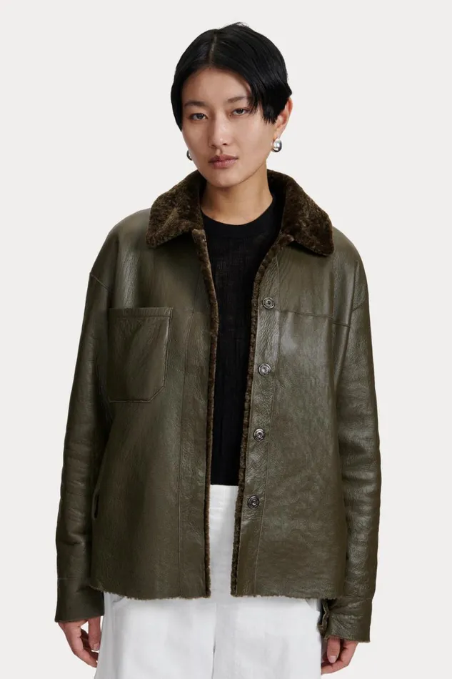 Women Jackets Outerwear Rachel Comey Aves Jacket Olive