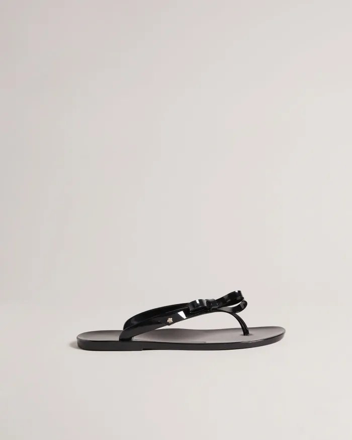 Women JASSEY 8211 Bow Flip Flops Black Ted Baker Swimwear and Beachwear Women JASSEY 8211 Bow Flip Flops Black Ted Baker Swimwear and Beachwear