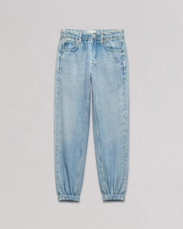 Women Jeans Rag and Bone Miramar Terry Jogger Pant Cotton Terry Kacy