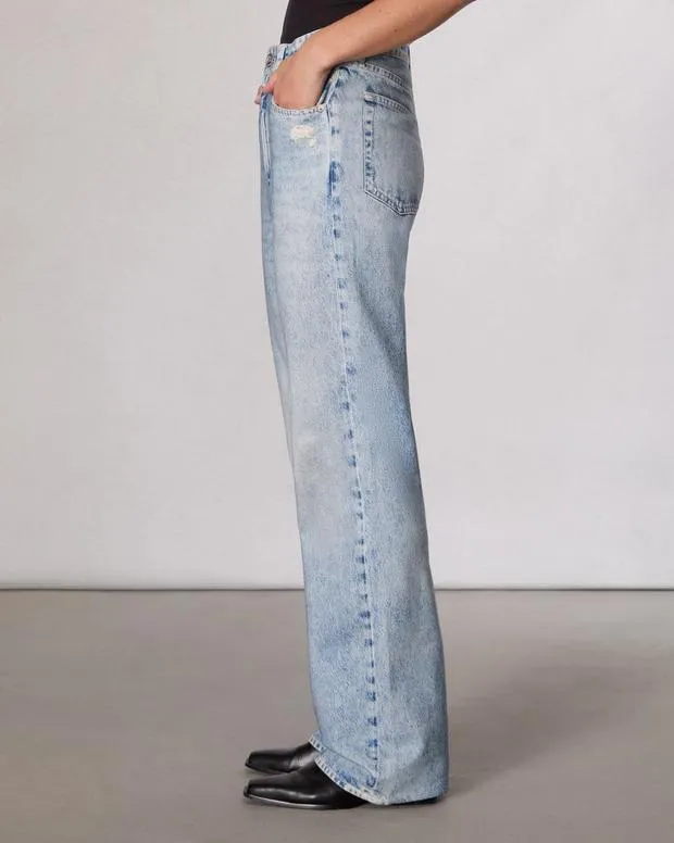 Women Jeans Rag and Bone Miramar Terry Shea Pant Cotton Terry Riverly