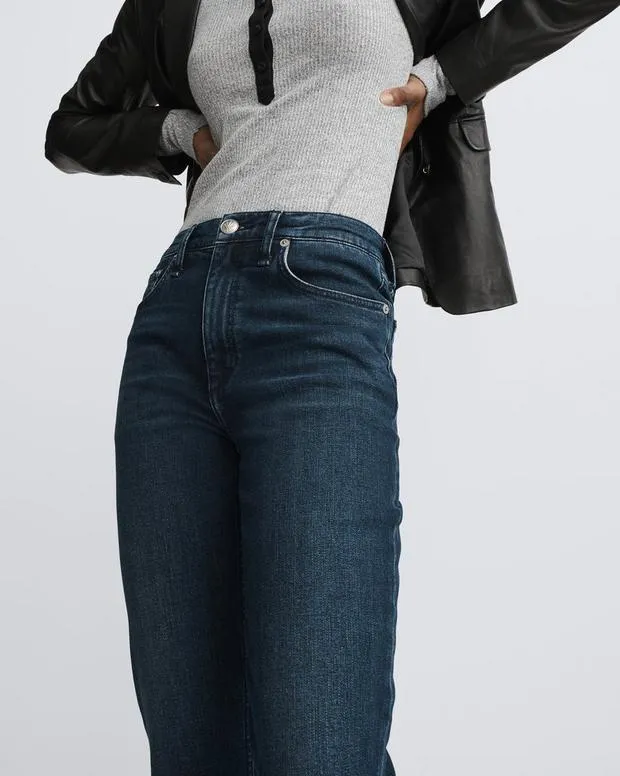 Women Jeans Rag and Bone Wren Ankle Slim Jean Vintage Stretch Denim Ella