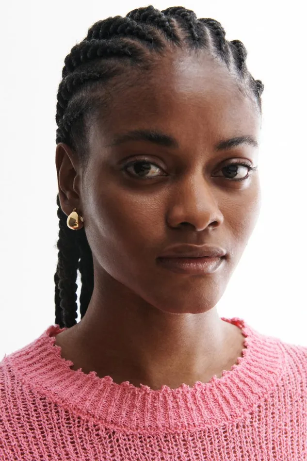 Women Jewelry Rachel Comey Baby Keel Hoop Gold