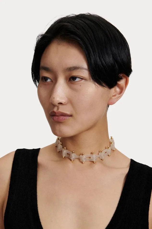 Women Jewelry Rachel Comey Bedford Choker Oat Women Jewelry Rachel Comey Bedford Choker Oat