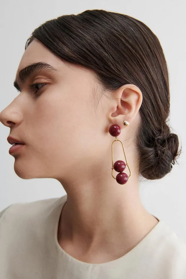 Women Jewelry Rachel Comey Orwell Earring Plum