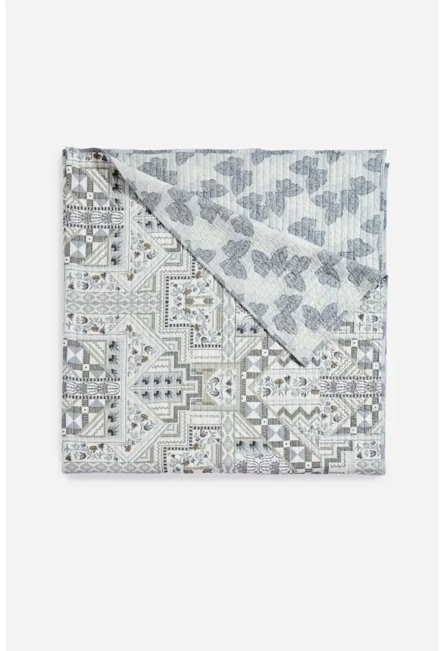 Women Johnny Was Bedding Santa Fe Reversible Quilt King Sand