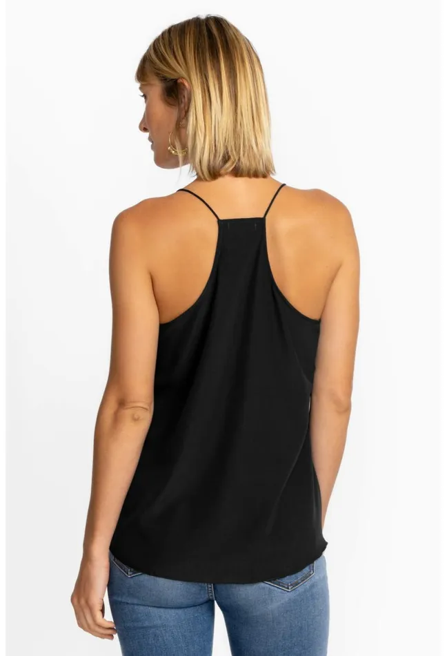 Women Johnny Was Tops Etta Cami Top Black