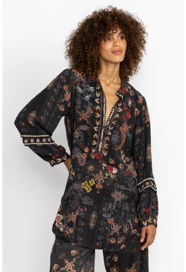 Women Johnny Was Tops Gila Tunic 8211 Aggie Manning
