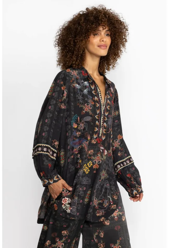 Women Johnny Was Tops Gila Tunic 8211 Aggie Manning