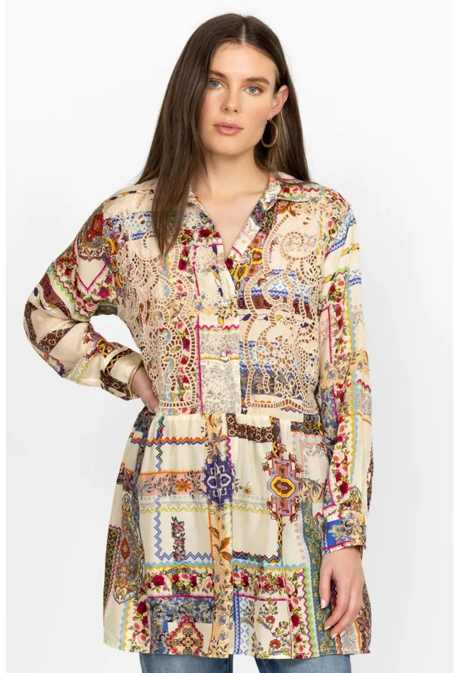 Women Johnny Was Tops Stano Monroe Tunic Stano Monroe