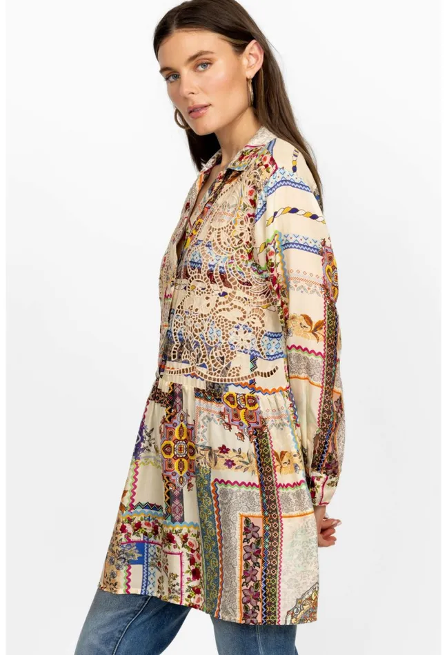 Women Johnny Was Tops Stano Monroe Tunic Stano Monroe