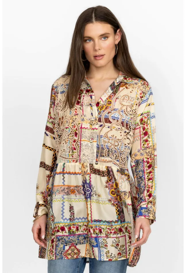 Women Johnny Was Tops Stano Monroe Tunic Stano Monroe