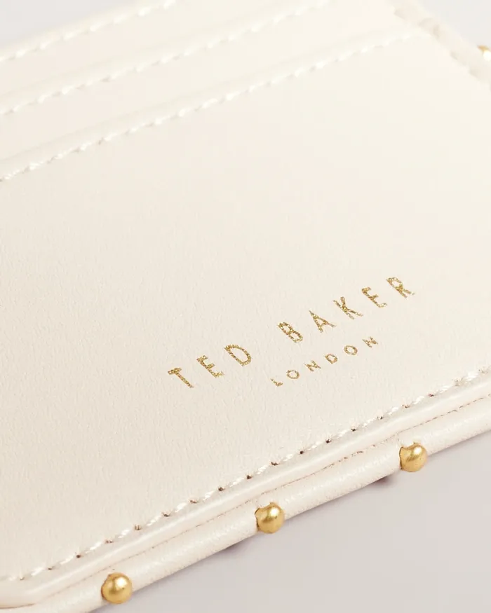 Women KAHNIA 8211 Studded Edge Leather Cardholder Nude Ted Baker Purses and Cardholders Women KAHNIA 8211 Studded Edge Leather Cardholder Nude Ted Baker Purses and Cardholders