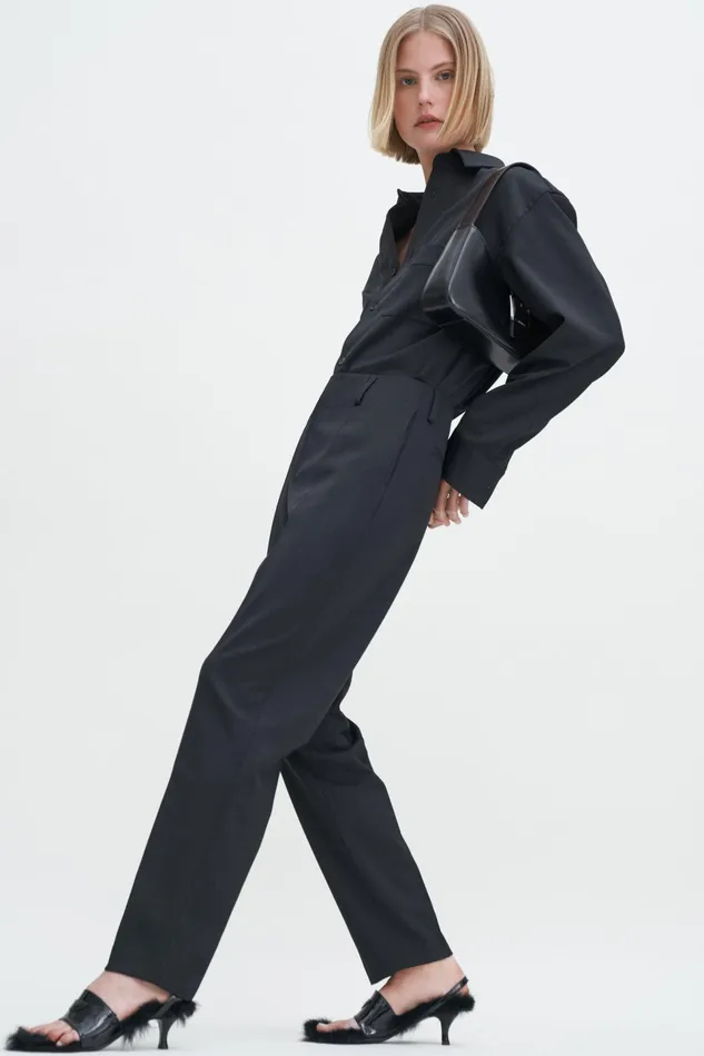 Women Karlie Trousers Anthracite Filippa K Trousers