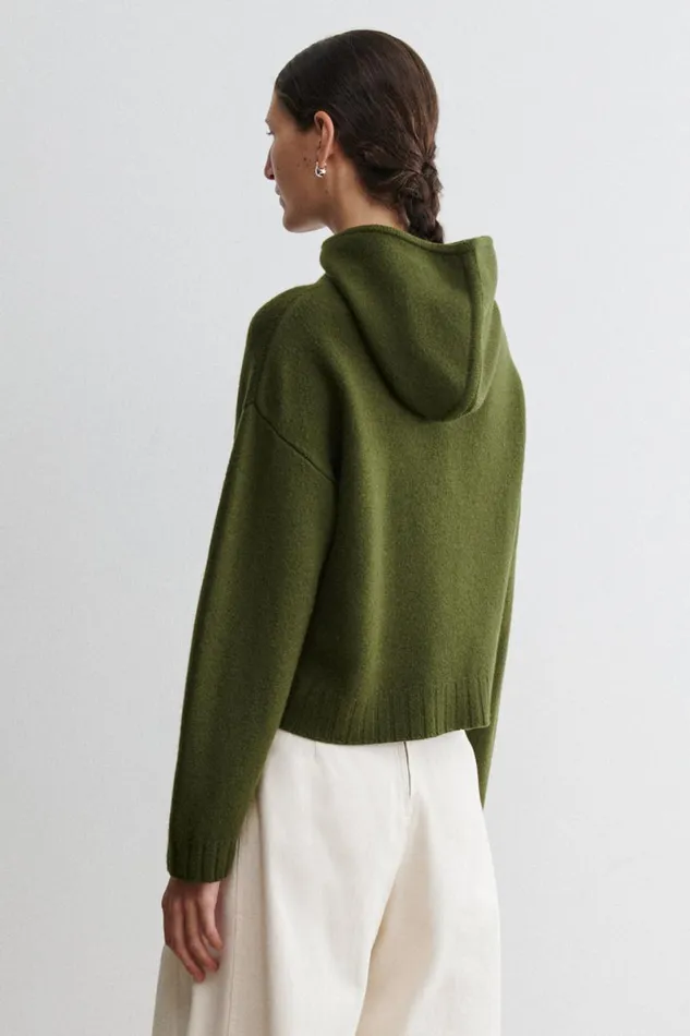 Women Knits Rachel Comey Alps Hoodie Forest Women Knits Rachel Comey Alps Hoodie Forest