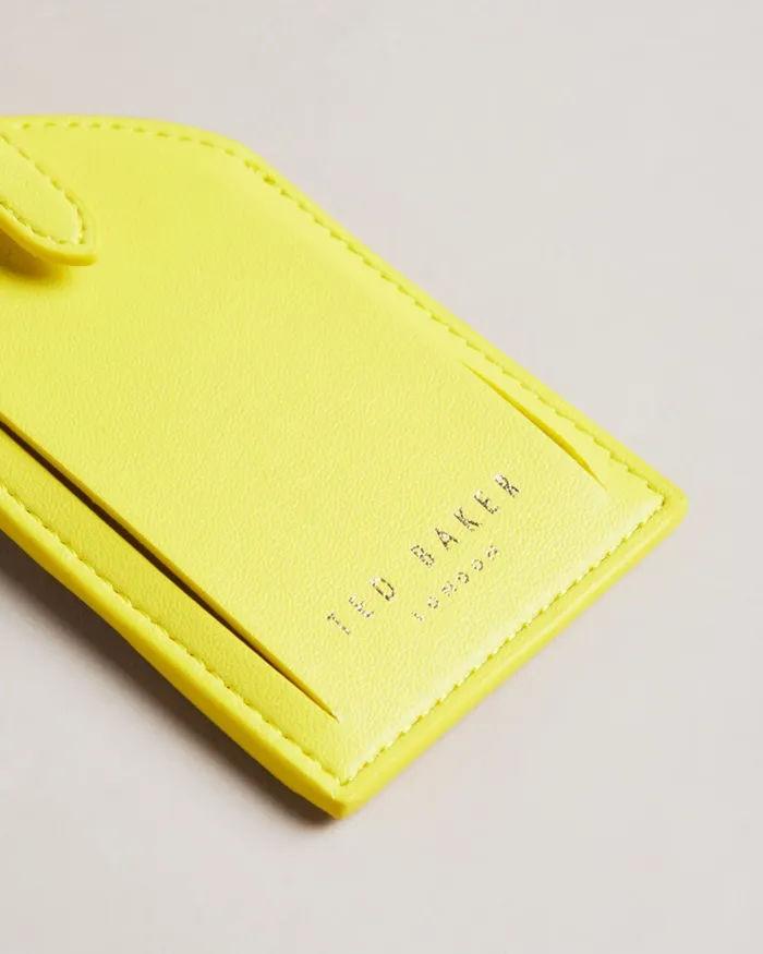 Women LEEMON 8211 Lemon Luggage Tag Light Yellow Ted Baker Suitcases and Travel Bags