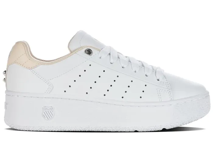 Women Lifestyle KSwiss CLASSIC PF PLATFORM Whitecream Tanpear