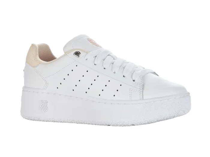 Women Lifestyle KSwiss CLASSIC PF PLATFORM Whitecream Tanpear